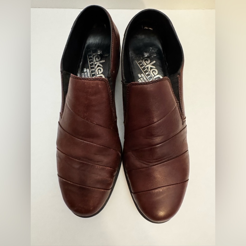 Rieker Women's Brown Slip-On Loafers